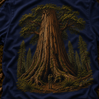 Looking up at Giant Tree Version One T‑Shirt