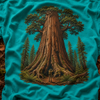 Looking up at Giant Tree Version One T‑Shirt