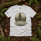 Western Hemlock, Tsuga heterophylla T‑Shirt