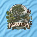 Red Alder, Alnus rubra T‑Shirt