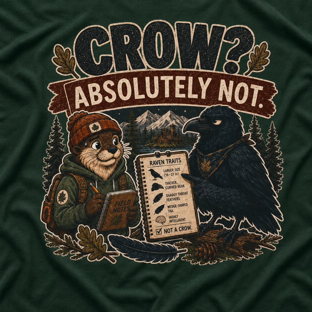 Crow, Absolutely Not Version 1 T‑Shirt