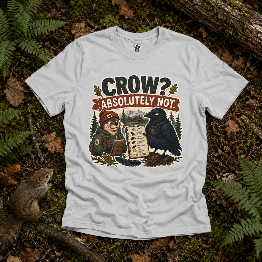 Crow, Absolutely Not Version 1 T‑Shirt