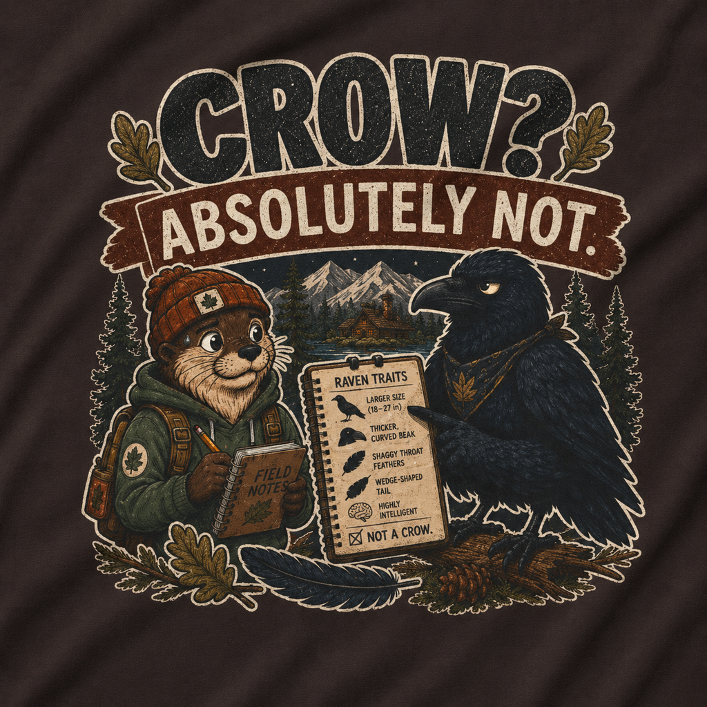 Crow, Absolutely Not Version 1 T‑Shirt