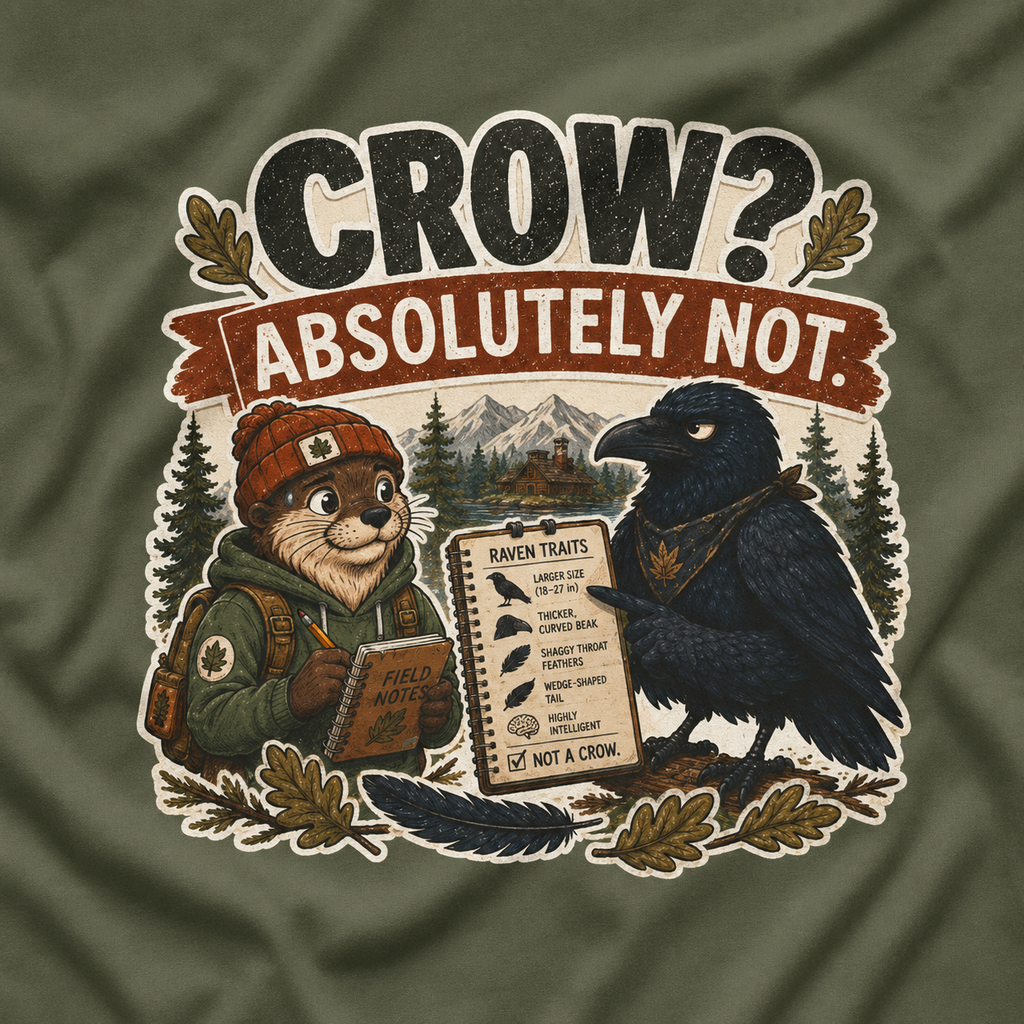 Crow, Absolutely Not Version 1 T‑Shirt