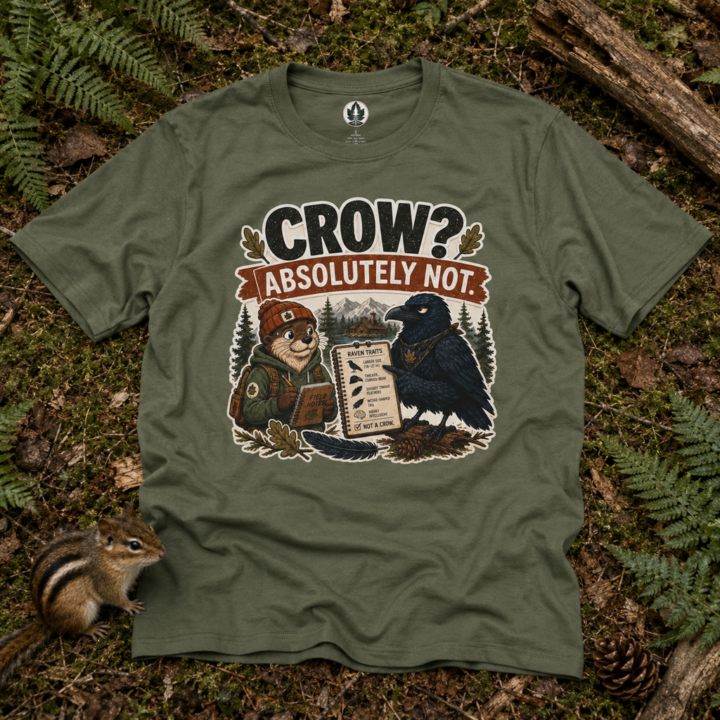 Crow, Absolutely Not Version 1 T‑Shirt