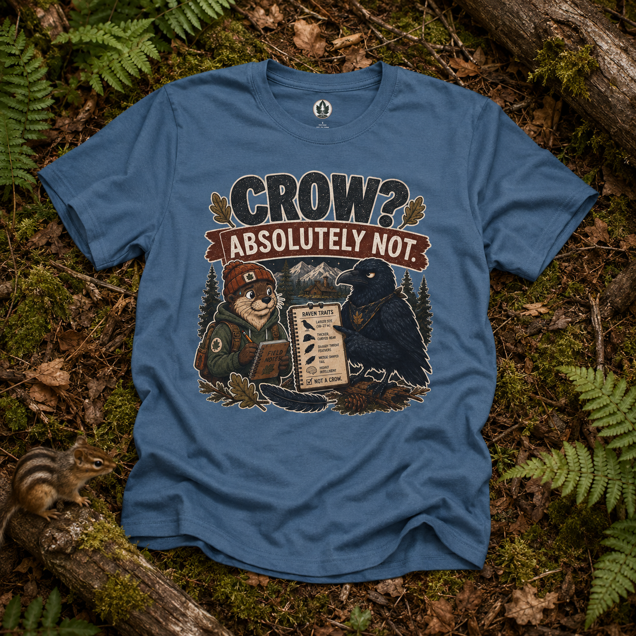 Crow, Absolutely Not Version 1 T‑Shirt