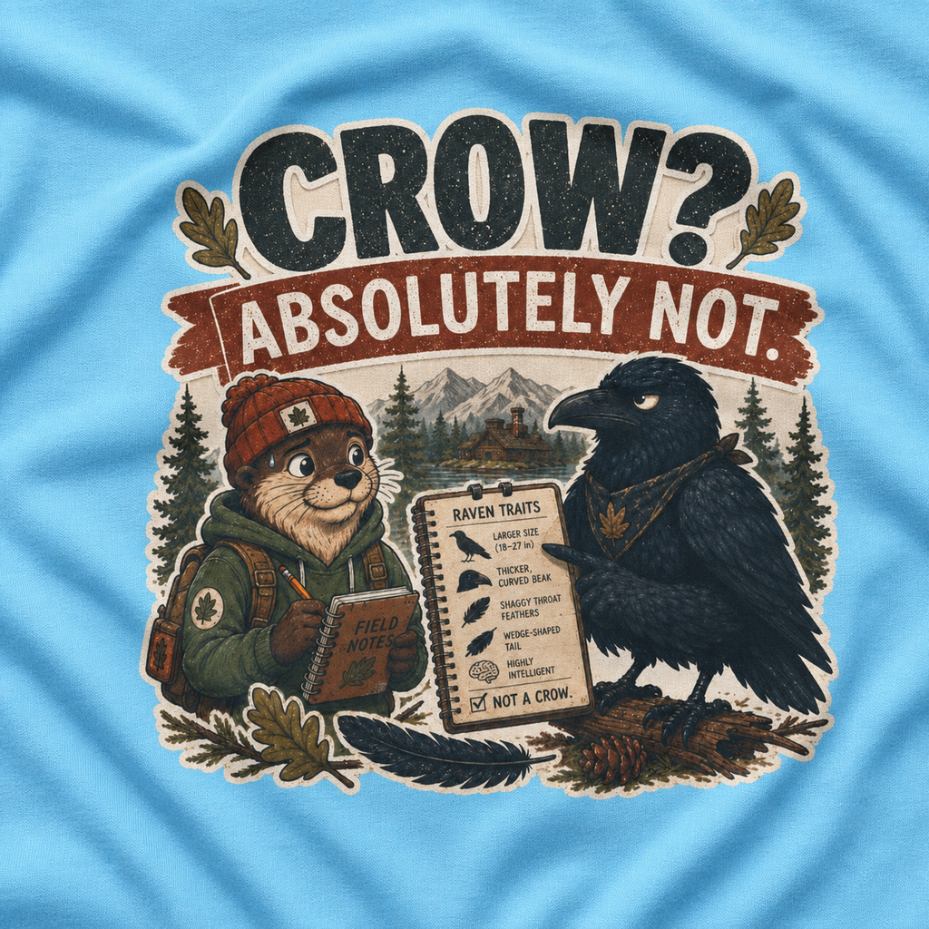 Crow, Absolutely Not Version 1 T‑Shirt