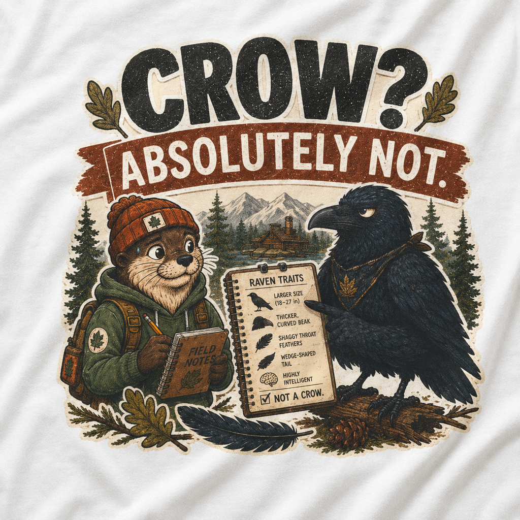 Crow, Absolutely Not Version 1 T‑Shirt