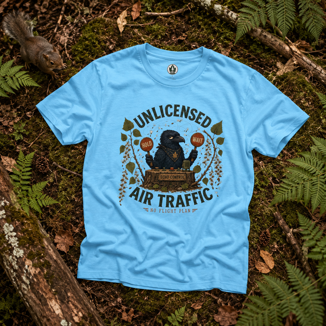 Unlicensed Air Traffic Otto and Echo T‑Shirt