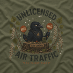 Unlicensed Air Traffic Otto and Echo T‑Shirt