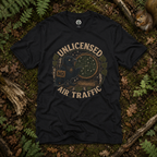 Unlicensed Air Traffic Version 2 Otto and Echo T‑Shirt