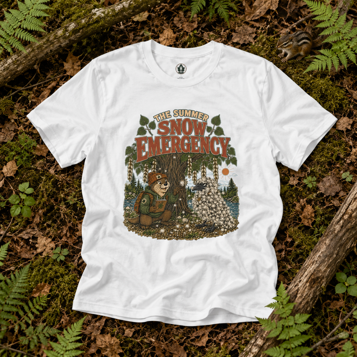 The Summer Snow Emergency Otto and Echo T‑Shirt
