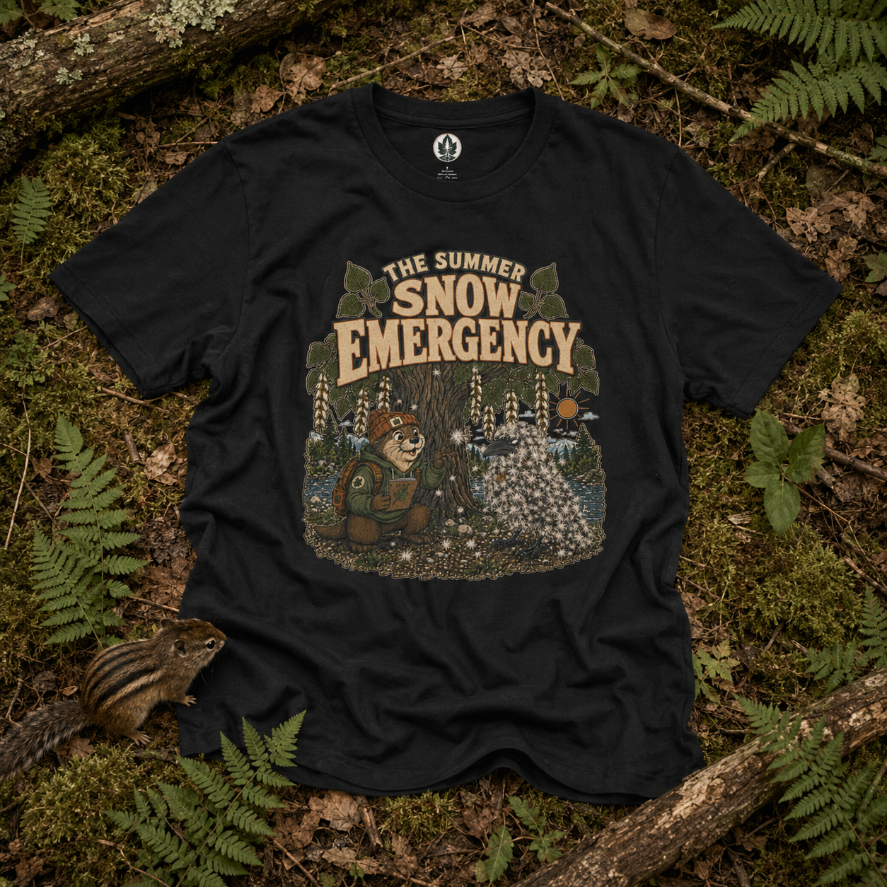 The Summer Snow Emergency Otto and Echo T‑Shirt