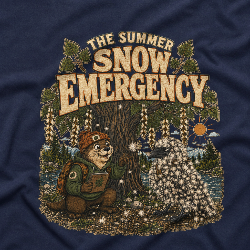 The Summer Snow Emergency Otto and Echo T‑Shirt