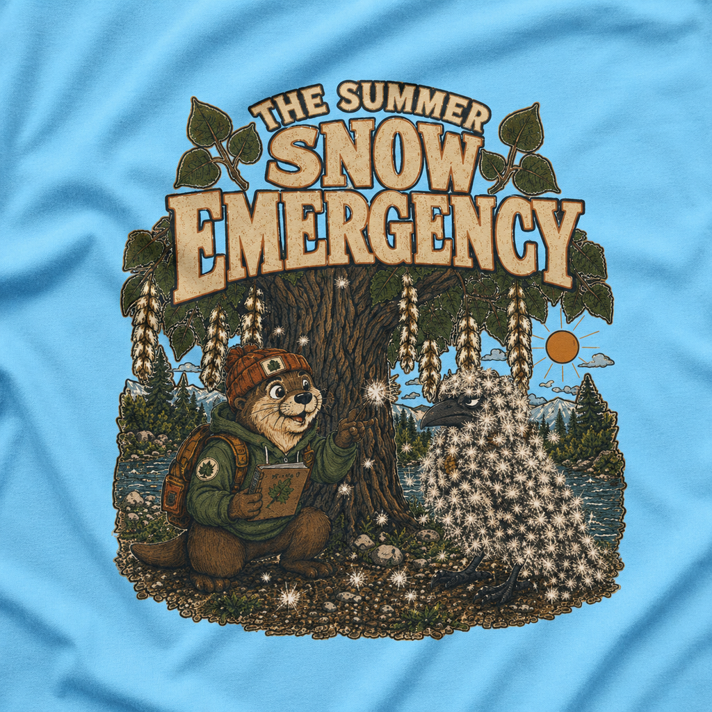 The Summer Snow Emergency Otto and Echo T‑Shirt