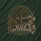 Black Cottonwood, Populus trichocarpa T‑Shirt