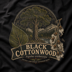Black Cottonwood, Populus trichocarpa T‑Shirt