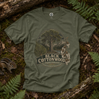 Black Cottonwood, Populus trichocarpa T‑Shirt