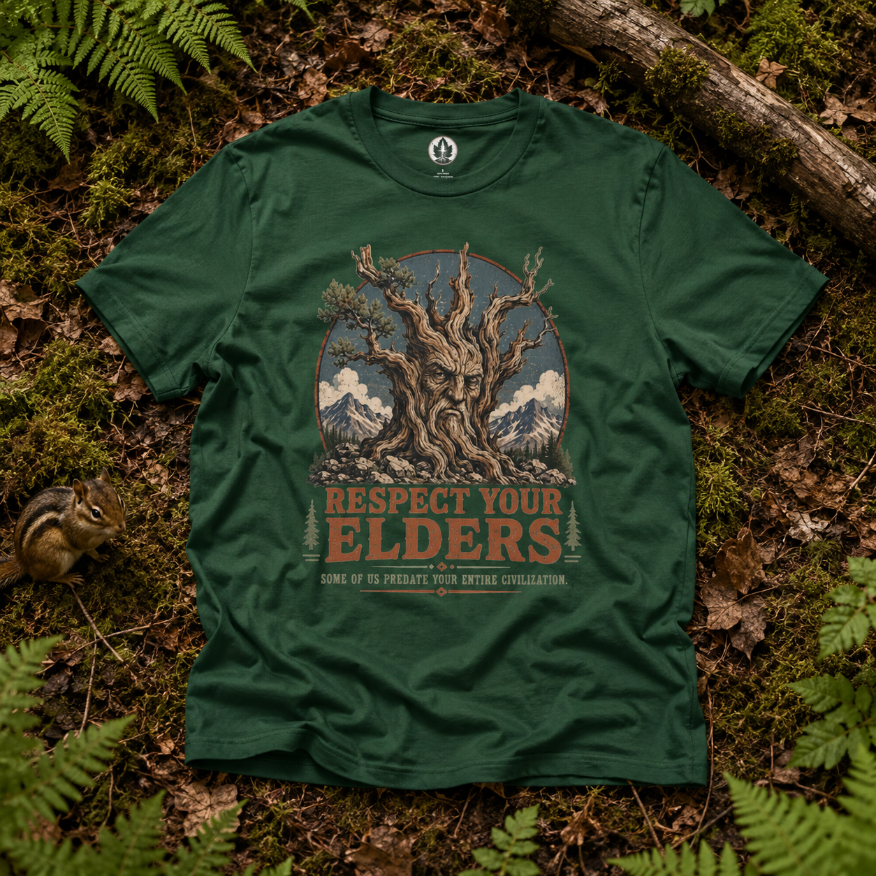 Respect Your Elders, Some of US Predate Your Entire Civilization T‑Shirt