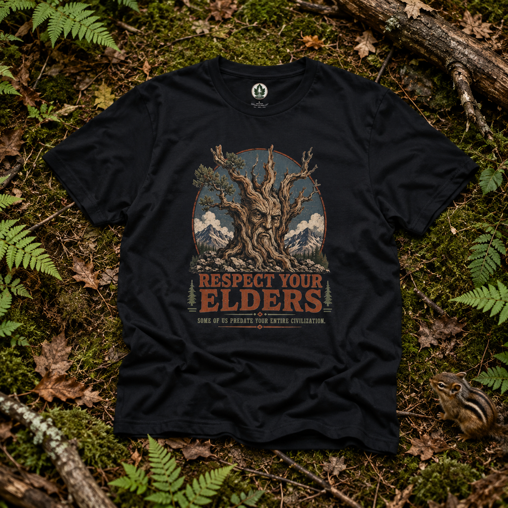 Respect Your Elders, Some of US Predate Your Entire Civilization T‑Shirt