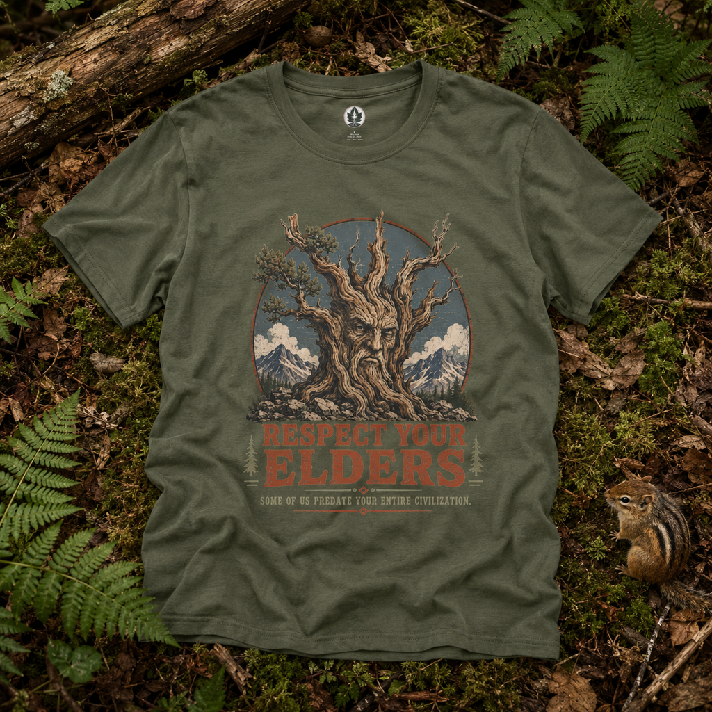 Respect Your Elders, Some of US Predate Your Entire Civilization T‑Shirt