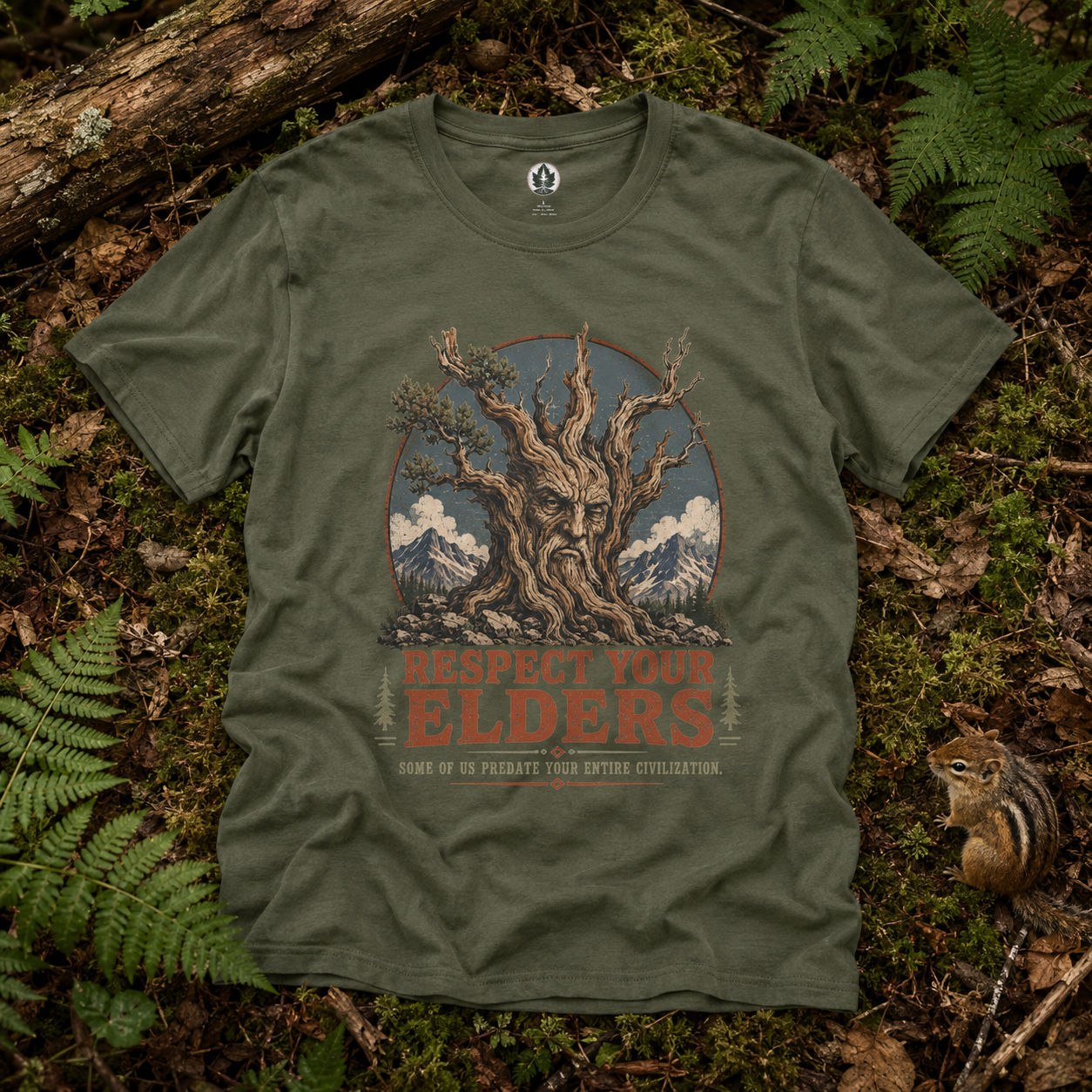 Respect Your Elders, Some of US Predate Your Entire Civilization T‑Shirt