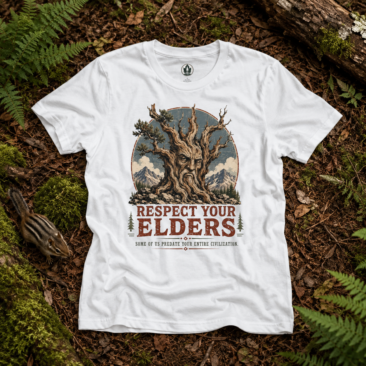 Respect Your Elders, Some of US Predate Your Entire Civilization T‑Shirt