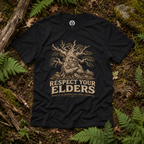 Respect Your Elders, Some of US Predate Your Entire Civilization Version 2 T‑Shirt