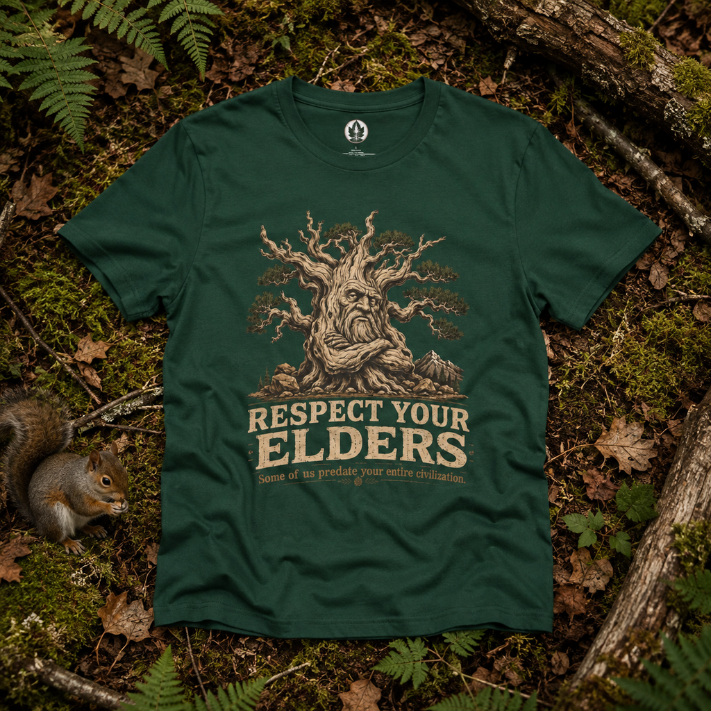 Respect Your Elders, Some of US Predate Your Entire Civilization Version 2 T‑Shirt