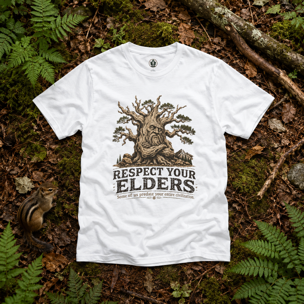 Respect Your Elders, Some of US Predate Your Entire Civilization Version 2 T‑Shirt
