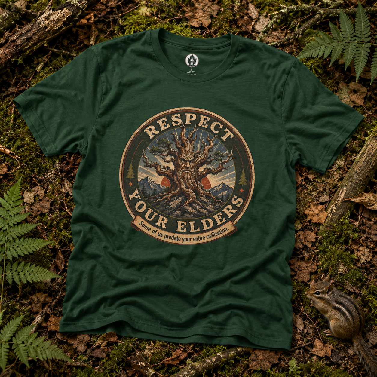 Respect Your Elders, Some of US Predate Your Entire Civilization Version 3 T‑Shirt
