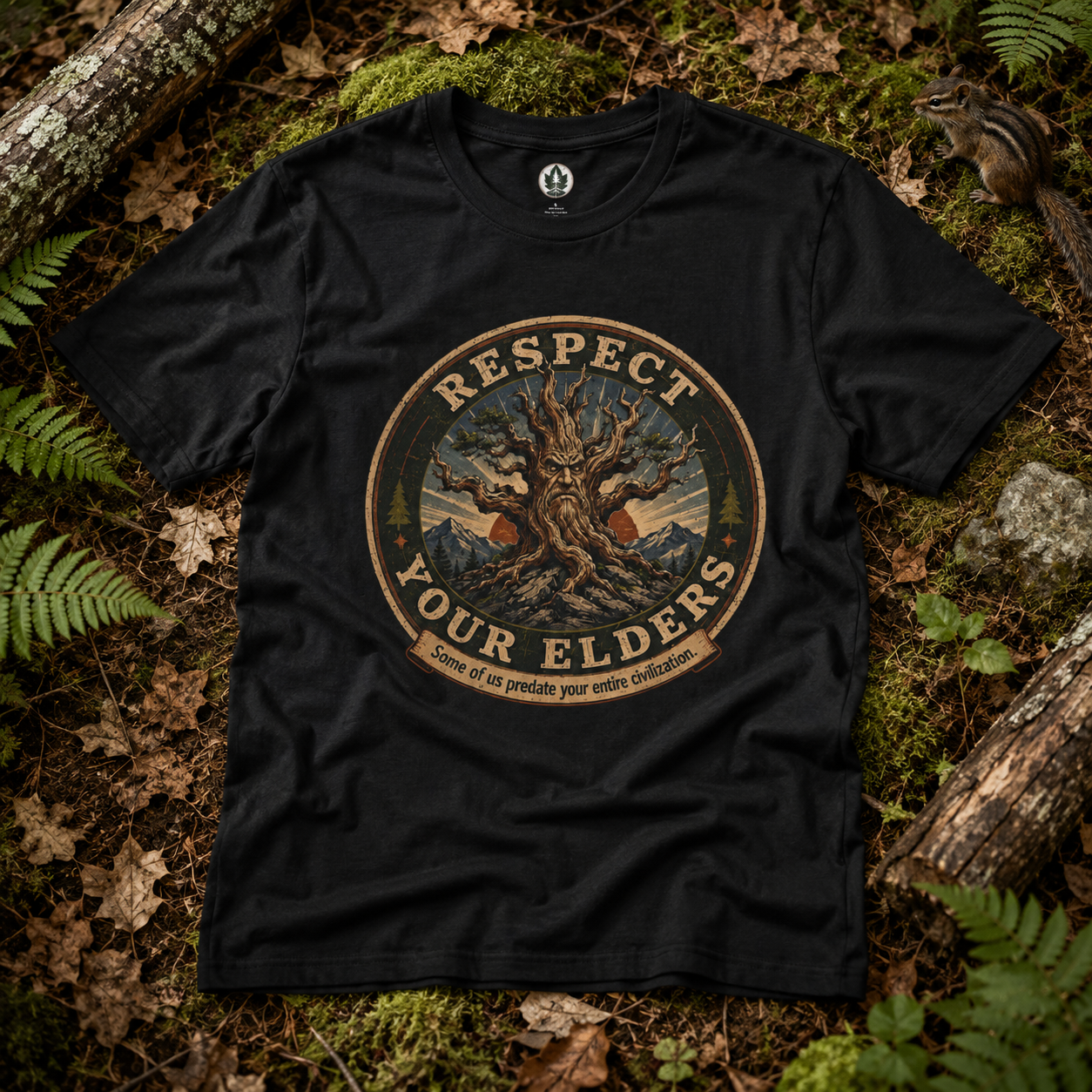 Respect Your Elders, Some of US Predate Your Entire Civilization Version 3 T‑Shirt