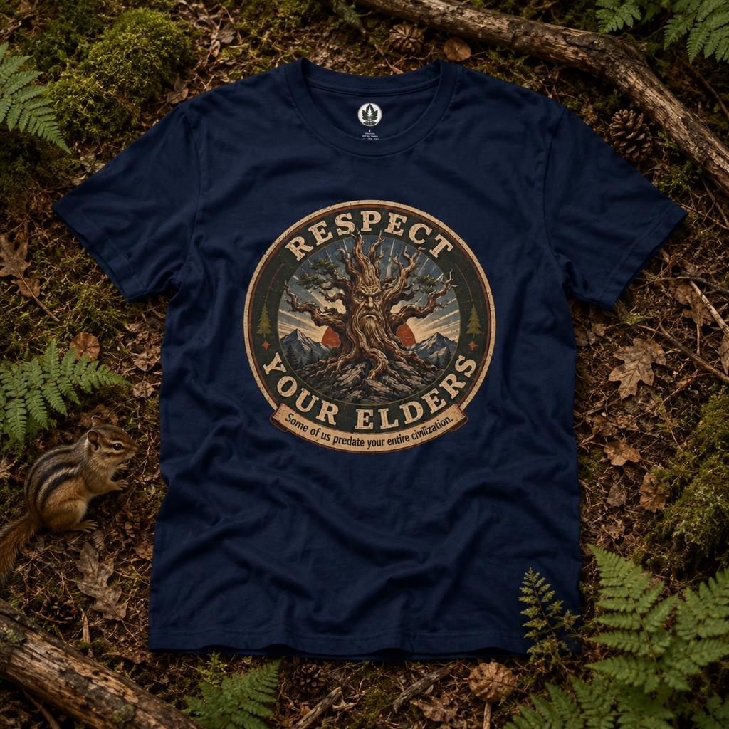 Respect Your Elders, Some of US Predate Your Entire Civilization Version 3 T‑Shirt