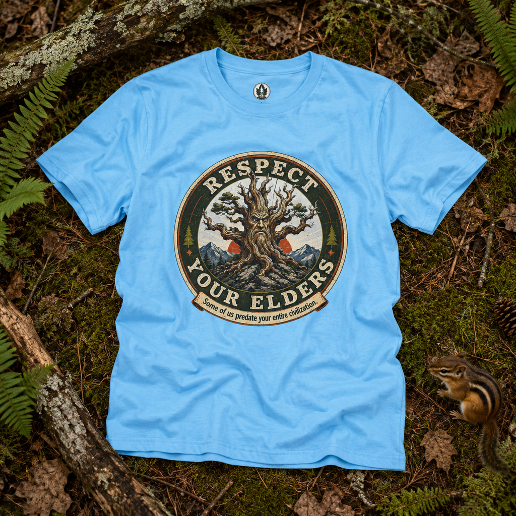 Respect Your Elders, Some of US Predate Your Entire Civilization Version 3 T‑Shirt