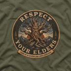 Respect Your Elders, Some of US Predate Your Entire Civilization Version 3 T‑Shirt