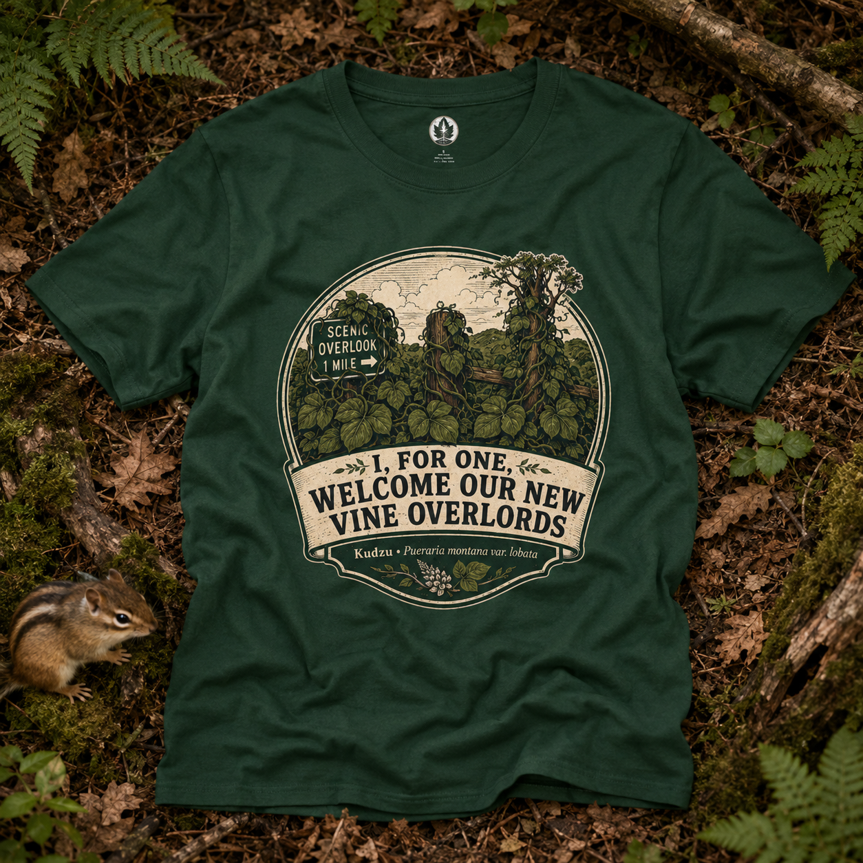 I, For One, Welcome Our New Vine Overlords  T‑Shirt