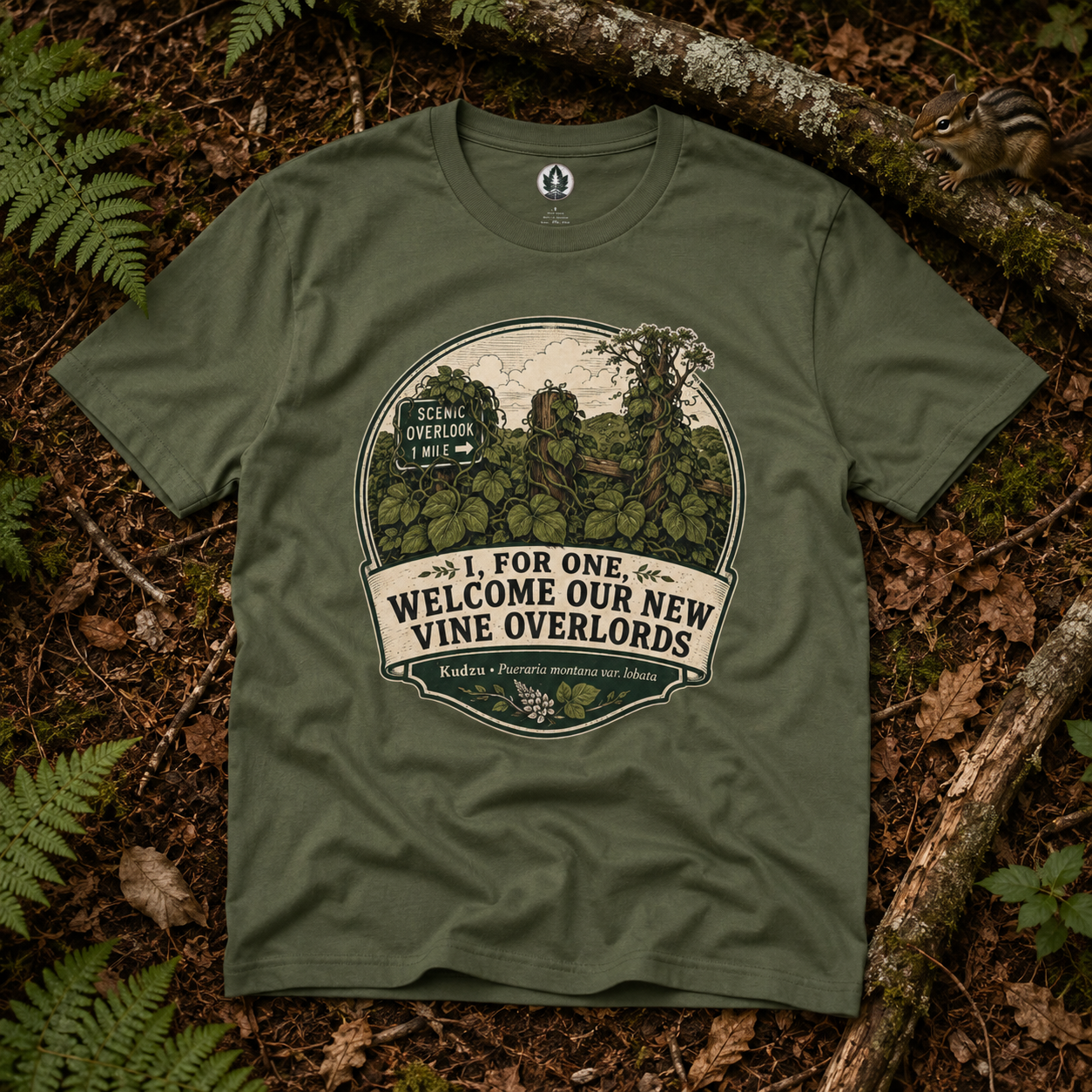 I, For One, Welcome Our New Vine Overlords  T‑Shirt