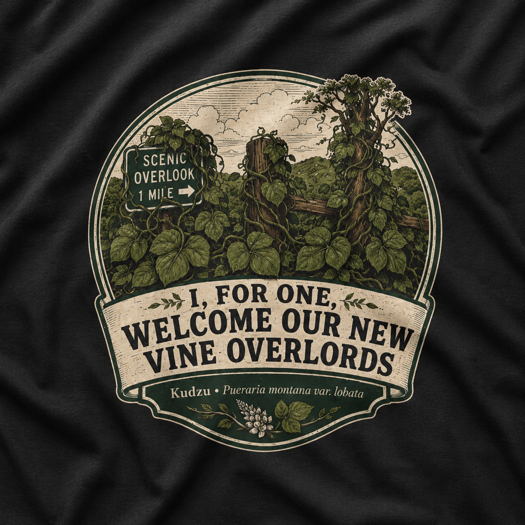 I, For One, Welcome Our New Vine Overlords  T‑Shirt
