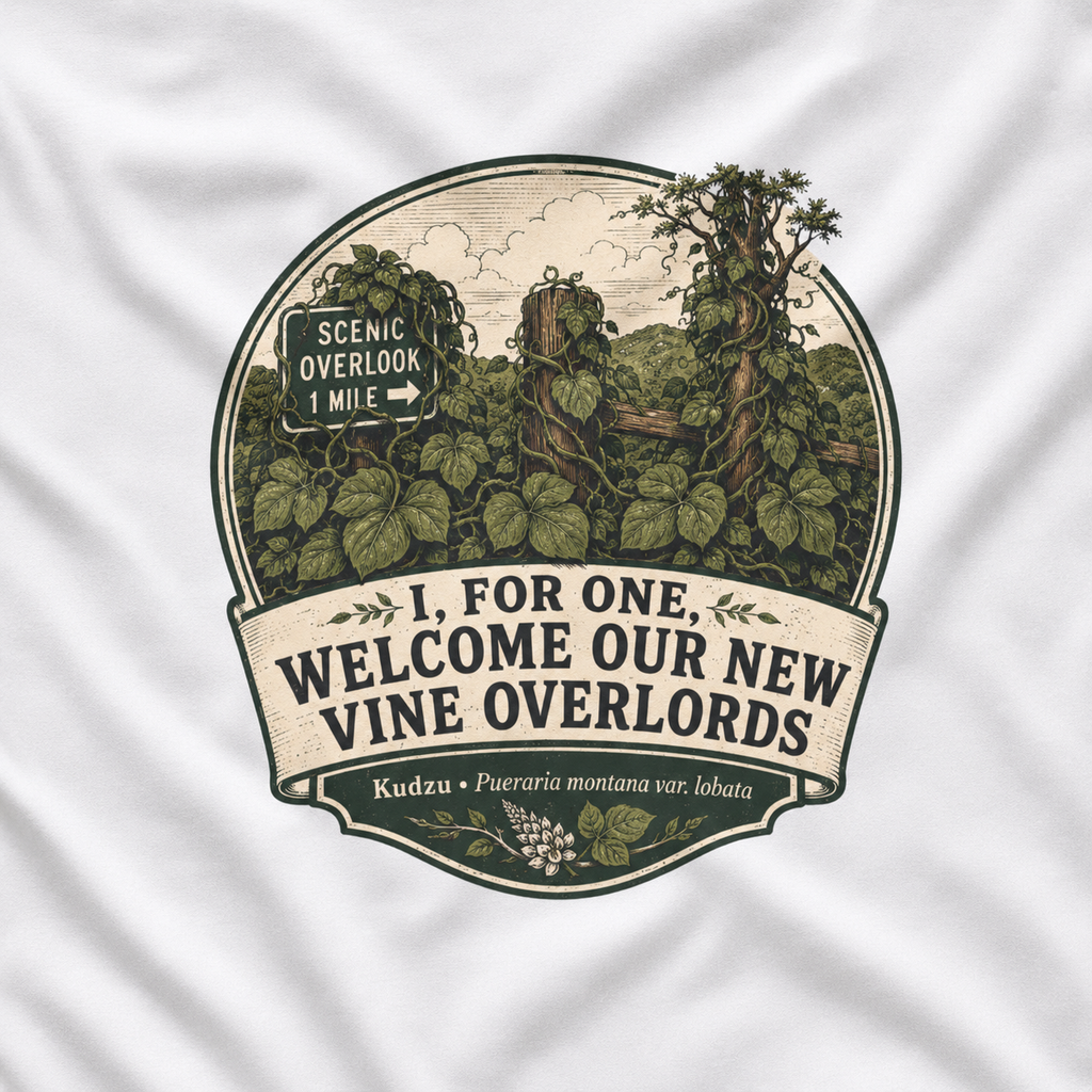 I, For One, Welcome Our New Vine Overlords  T‑Shirt