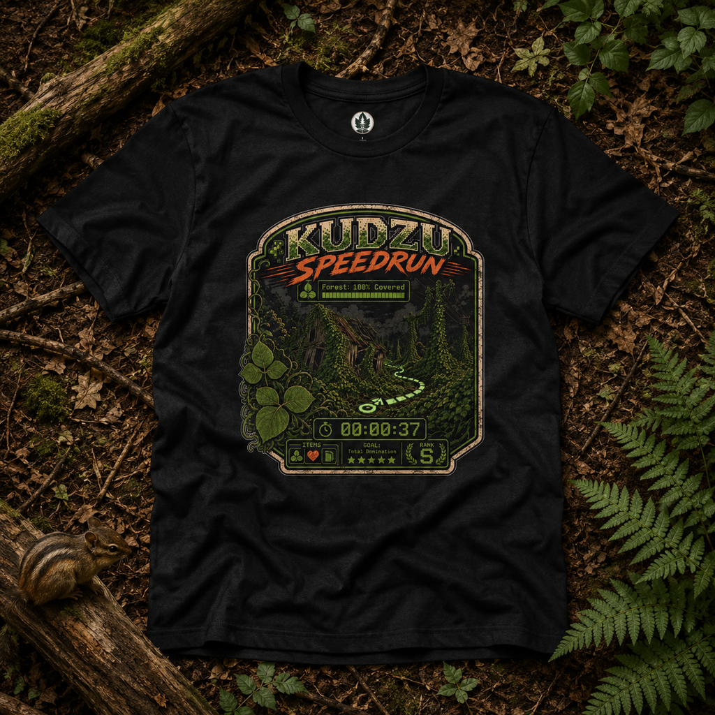 Kudzu Speedrun Version 1 T‑Shirt