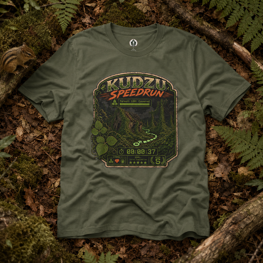 Kudzu Speedrun Version 1 T‑Shirt