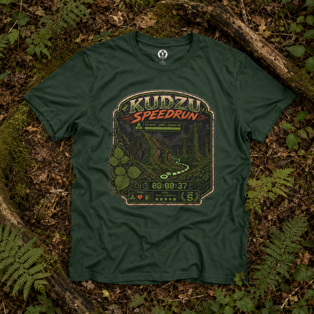 Kudzu Speedrun Version 1 T‑Shirt