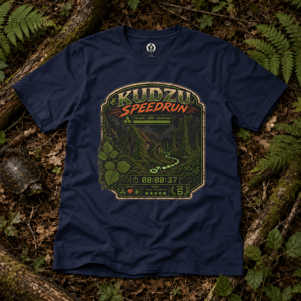 Kudzu Speedrun Version 1 T‑Shirt