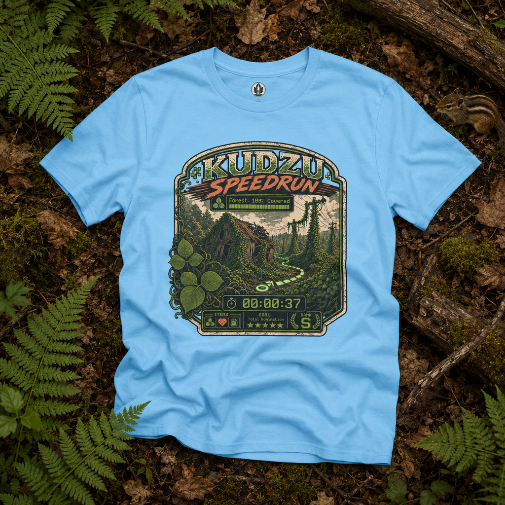 Kudzu Speedrun Version 1 T‑Shirt
