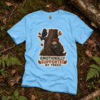 Emotionally Supported by Trees Version 2 T‑Shirt
