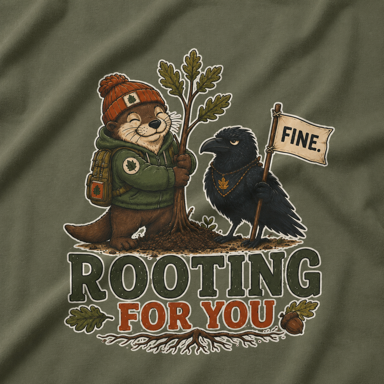 Rooting for You Otto and Echo T‑Shirt