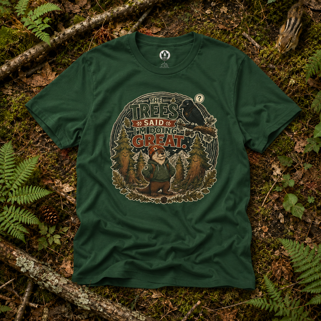 The Trees Said I am Doing Great Otto and Echo T‑Shirt