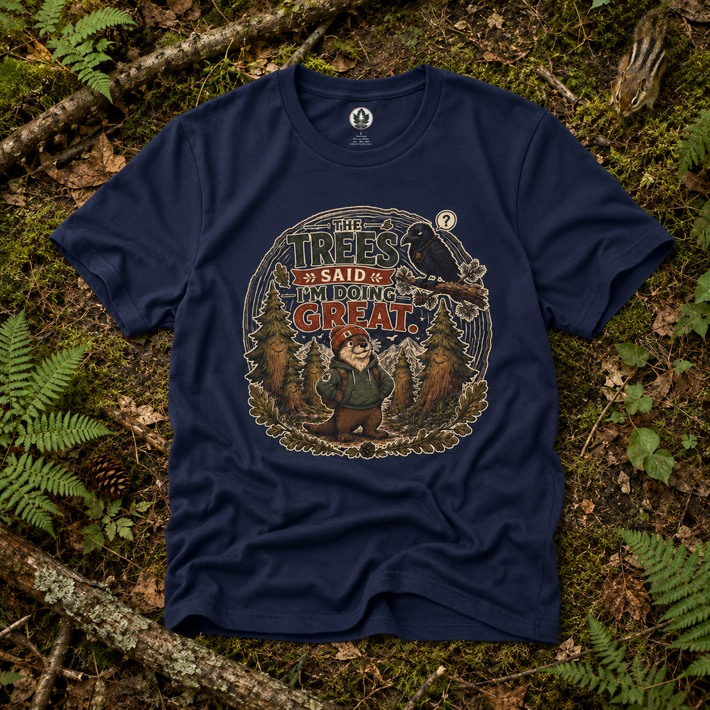 The Trees Said I am Doing Great Otto and Echo T‑Shirt