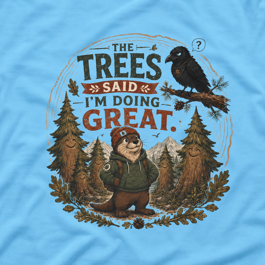 The Trees Said I am Doing Great Otto and Echo T‑Shirt