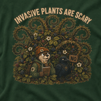 Invasive Plants are Scary Otto and Echo T‑Shirt
